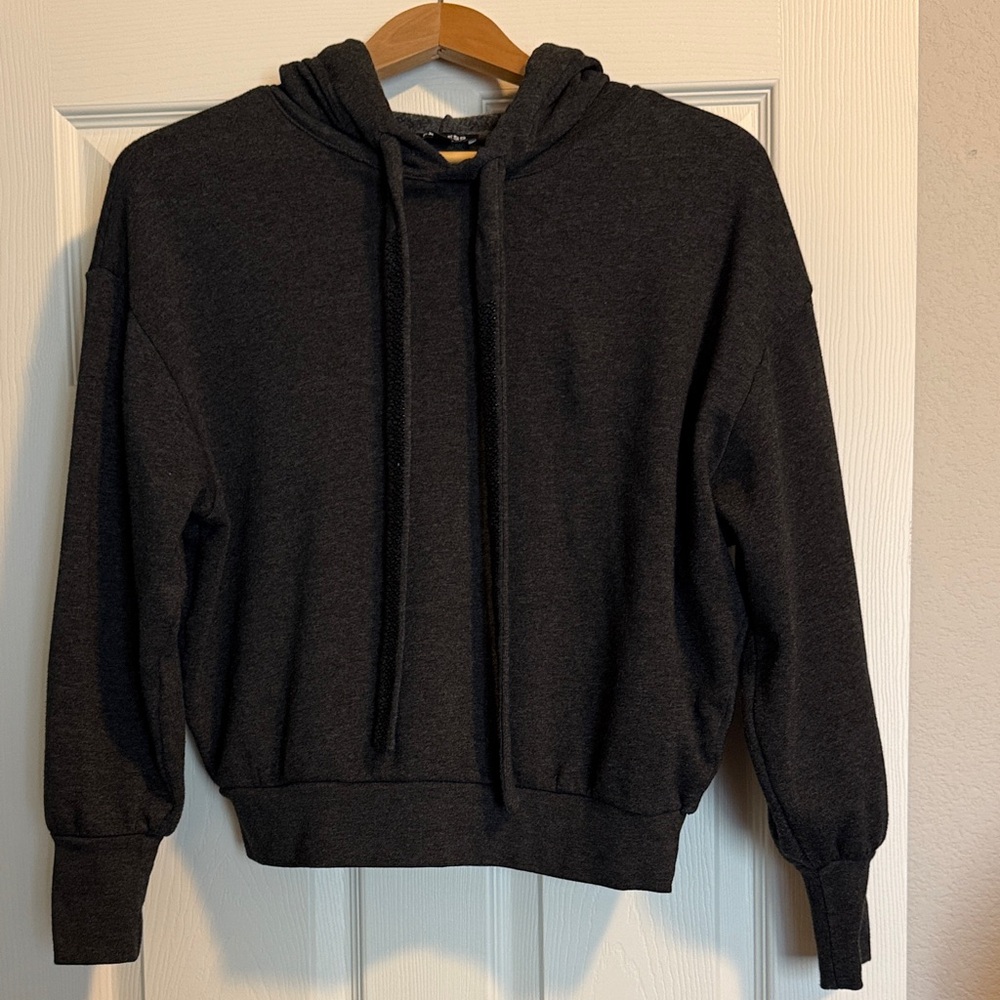 Express Black Hoodie Sweatshirt